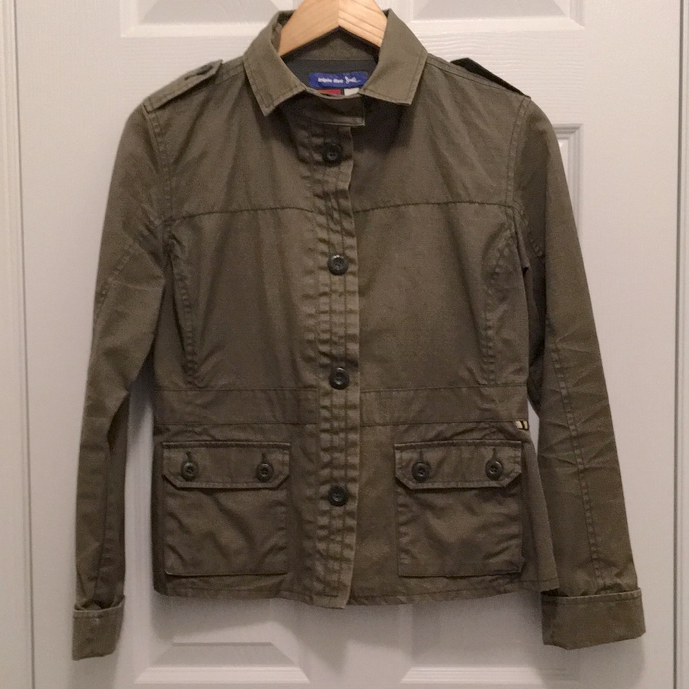 Khaki Green Utility Jacket